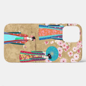 レトロ・コスチュメジャパ中国のニーズの東洋女子 Case-Mate iPhoneケース (裏面 (横))