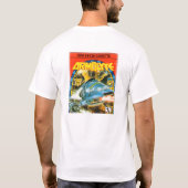 レトロ コモドール64 コンピュータ (伝説) Tシャツ (裏面)