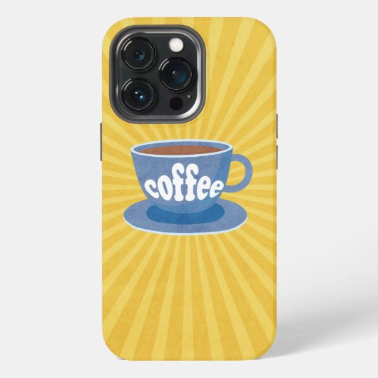 レトロ コーヒー デザイン Case-Mate iPhoneケース iPhone 13 Proケース (裏面)