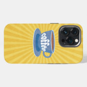 レトロ コーヒー デザイン Case-Mate iPhoneケース iPhone 13 Proケース (裏面横)