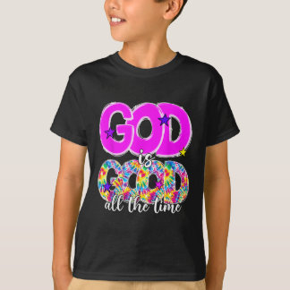 レトロ ゴッド・イズ・グッド・オール・ザ・タイム 崇拝 クリスチャン O Tシャツ