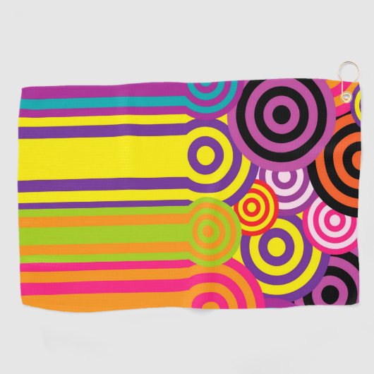 レトロ ゴルフタオル (横)