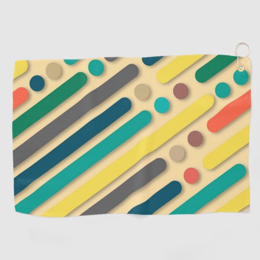 レトロ ゴルフタオル (横)