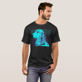 レトロ ゴールデンレトリバー Tシャツ (正面フル)