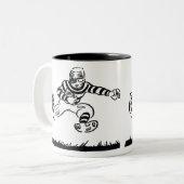 レトロ サッカー マグ (正面左)