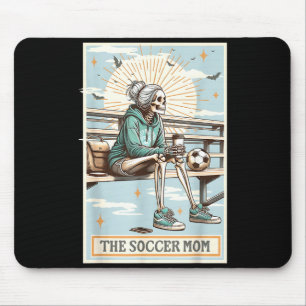 レトロ サッカー ママ タロット カード サッカー スケルトン ママ マウスパッド