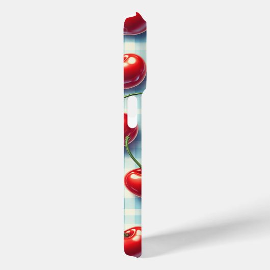 レトロ サマー チェリー スマホケース ビブラント レッド チェリー Case-Mate iPhoneケース (裏面 / 右)