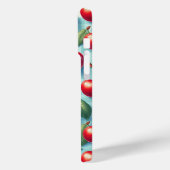 レトロ サマー チェリー スマホケース - 鮮やかな赤いさくらんぼ Case-Mate iPhoneケース (裏面 / 左)