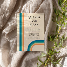 レトロ サマー ヴィンテージ ユニーク フォト ウェディング