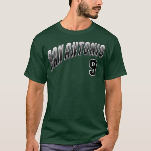 レトロ サンアントニオ ナンバー4 Tシャツ (正面)