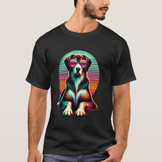 レトロ サングラス ハリアー ハリアーズ Tシャツ (正面)