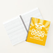 レトロ サンシャイン 卒業 ノートブック (内部)