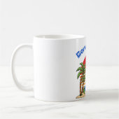 レトロ サンセット サーファー 誕生日のサーファー コーヒーマグカップ (左)