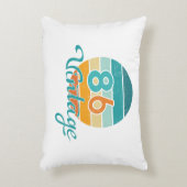 レトロ サンセット 86 ヴィンテージ ディストレスド アクセントクッション (正面(垂直))