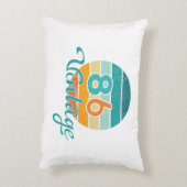 レトロ サンセット 86 ヴィンテージ ディストレスド アクセントクッション (裏面(縦))