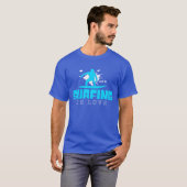 レトロ サーフィン イラスト Tシャツ (正面フル)