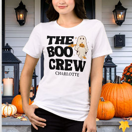 レトロ・ザ・ブー・クルー 怖いハロウィン トライブレンドTシャツ