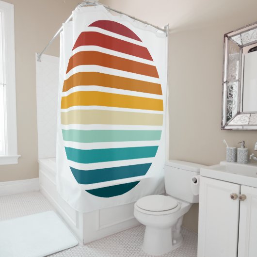 レトロ シャワーカーテン (インサイチュ)