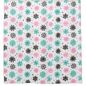 レトロ シャワーカーテン (正面)