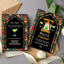 レトロ シンコ デ マヨ - かわいい猫マルガリータパーティ