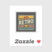 レトロ シール (シート)