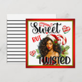 レトロ スイート だが ツイスト クリスマス ピンアップ (正面/裏面)