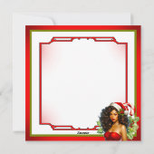 レトロ スイート だが ツイスト クリスマス ピンアップ (裏面)