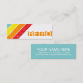 レトロ スキニー名刺 (正面/裏面)