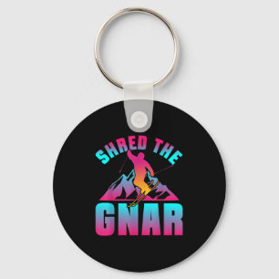 レトロ スキー 90年代 80年代 スキーウェア 雪山を駆けろ スキーヤー キーホルダー