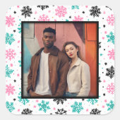 レトロ スクエアシール (正面)