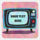 レトロ スクエアシール (正面)