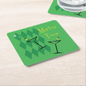 レトロ スクエアペーパーコースター (アングル)