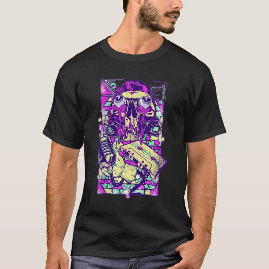 レトロ・スクリームTシャツ Tシャツ (正面)