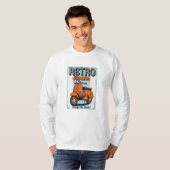 レトロ スクーター Tシャツ (正面フル)
