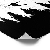 レトロ スケートボード 80年代 ヴィンテージ スケート Tシャツ ポスター (角)