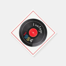 レトロ ストライプ レコード 1954 70歳の誕生日 