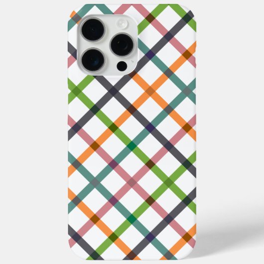 レトロ ストライプ Case-Mate iPhoneケース (裏面)