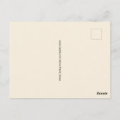 レトロ スプリングフィールド MA 挨拶 ポストカード (裏面)