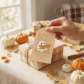 レトロ スプーキー かわいい おばけ ハロウィン ギフトタグ
