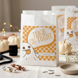 レトロ スプーキー かわいい おばけ ハロウィン フェイバーバッグ