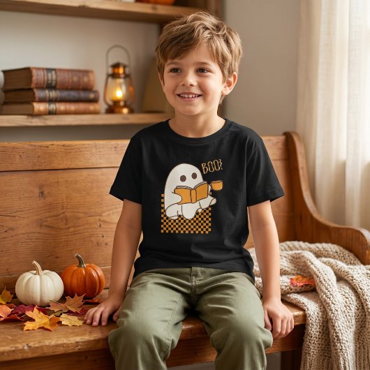 レトロ スプーキー かわいい おばけ ハロウィン Tシャツ
