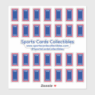 レトロ スポーツカード コレクタブル トップローダー ビニール シール