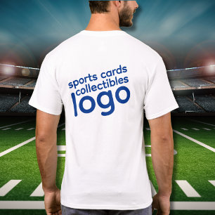 レトロ スポーツカード ビジネス ロゴ Tシャツ