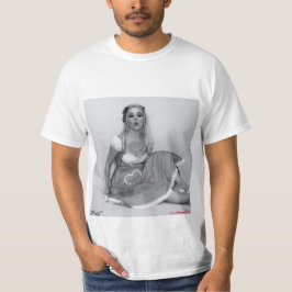 レトロ セクシー ヴィンテージ ピンナップTシャツ ハイディ Tシャツ