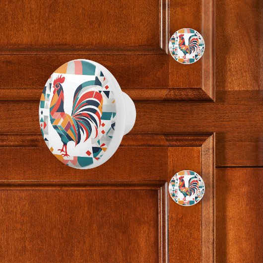 レトロ セラミックノブ