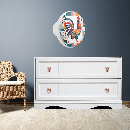 レトロ セラミックノブ