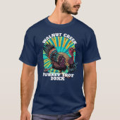 レトロ・ターキー・トロット Tシャツ (正面)