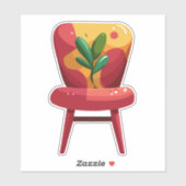 レトロ ダイニング チェア シール (シート)