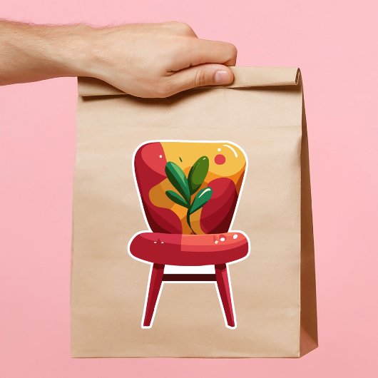 レトロ ダイニング チェア シール