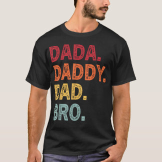 レトロ ダダ Daddy パパ お兄さん 男性 おもしろい 父の日 レトロ Tシャツ